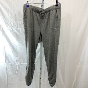 Maurices Gray Cotton Jogger Pant, Size L, NWOT